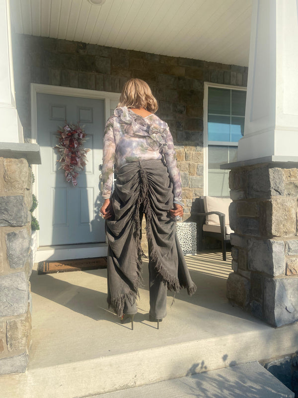 Boho Chic Skirt Pants