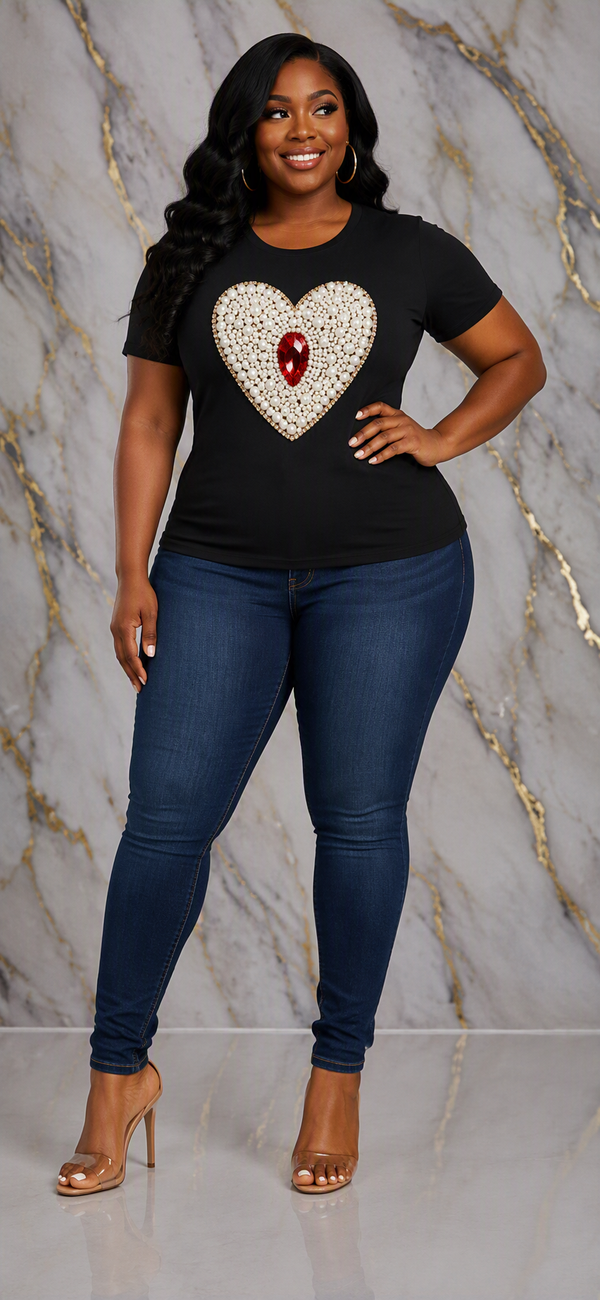 Queen of Hearts Graphic Tee