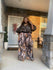 Brown Cropped, Puffy Sleeve Faux Leather Jacket