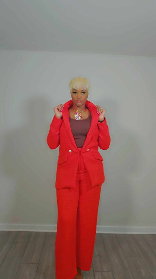 Tweed Perfection Pant Set