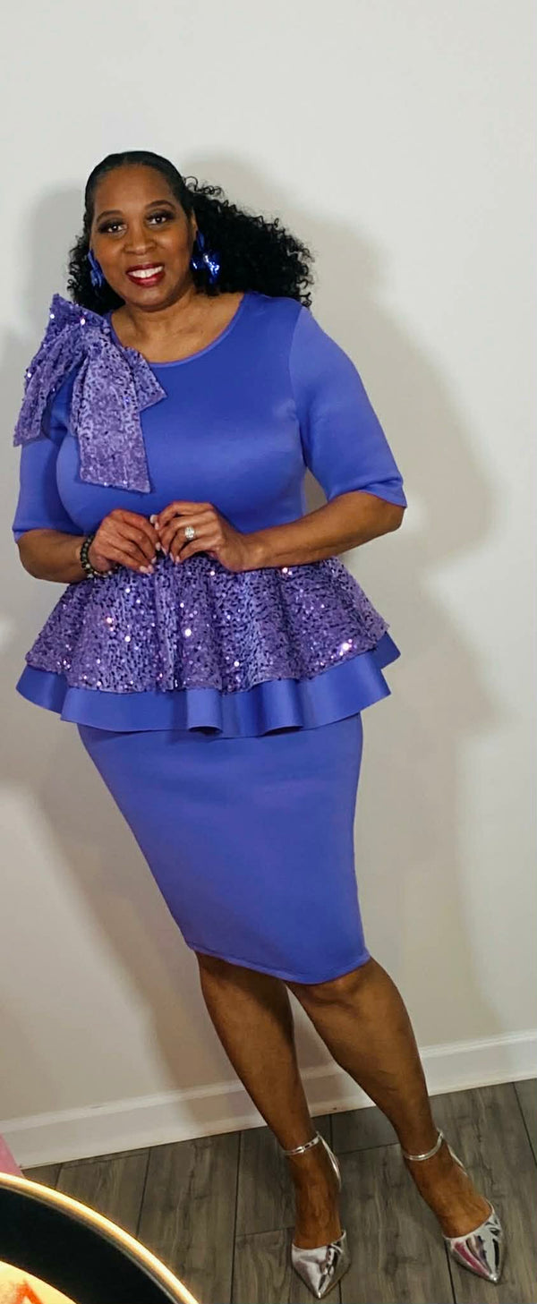 Sequin Church Dress