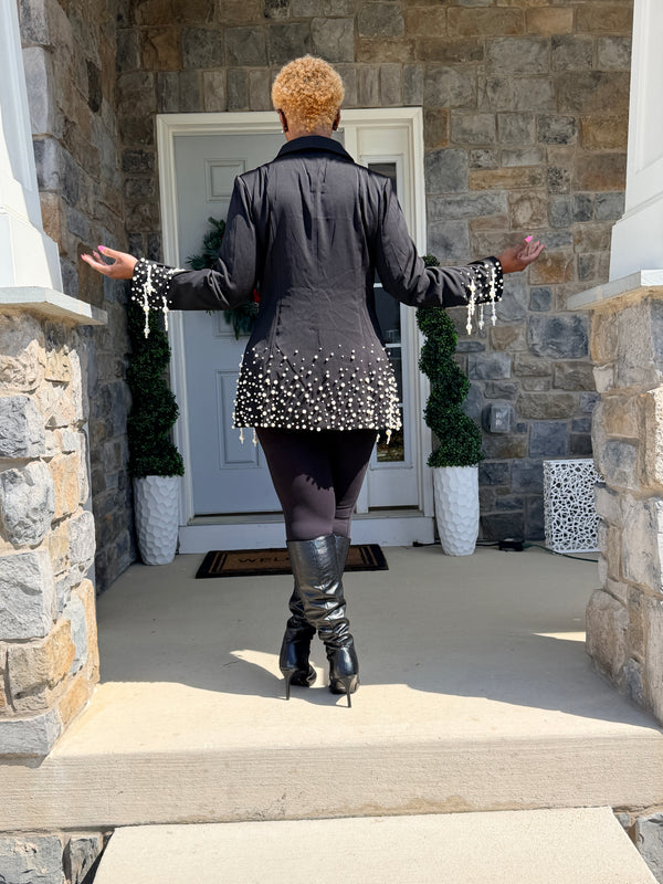 Pearl Raindrop Blazer