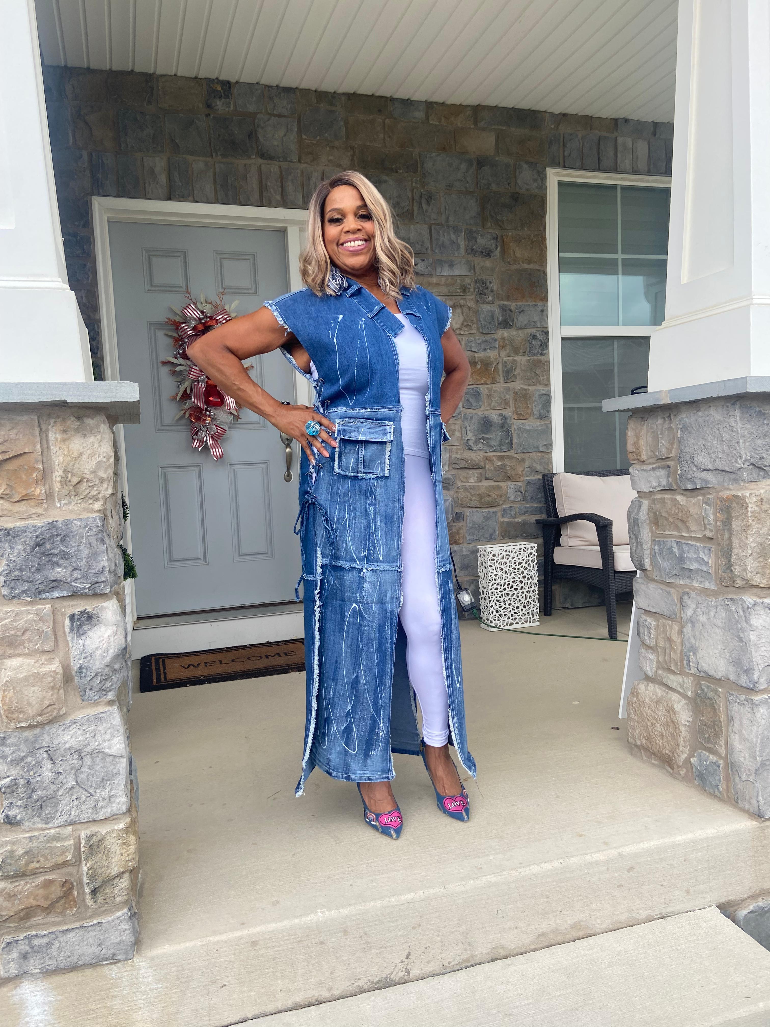 Long Denim Duster