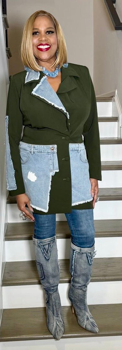 Denim Jacket Dress