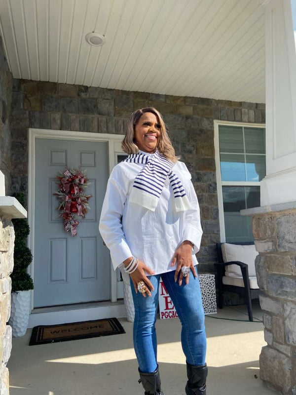 Faux Preppy Sweater Wrap 25 Edition