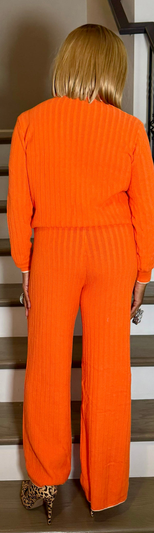 Orange 2 Piece Set