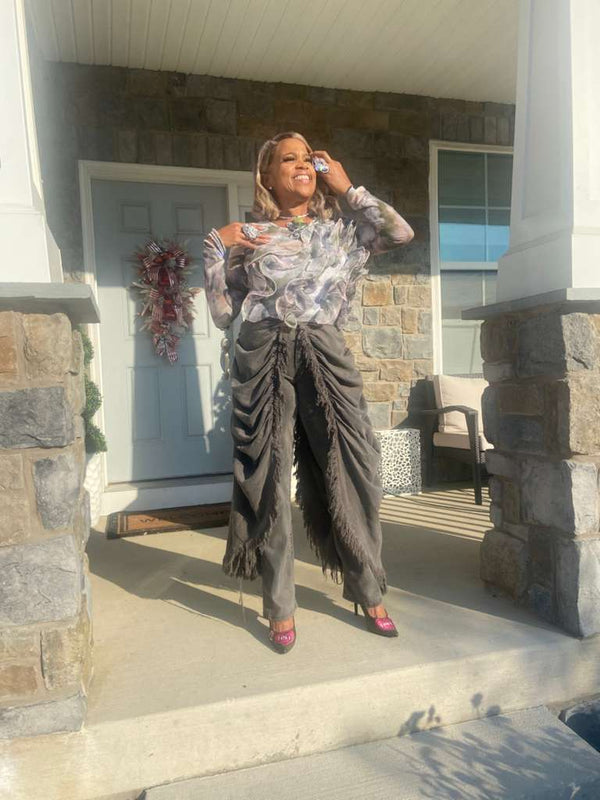 Boho Chic Skirt Pants