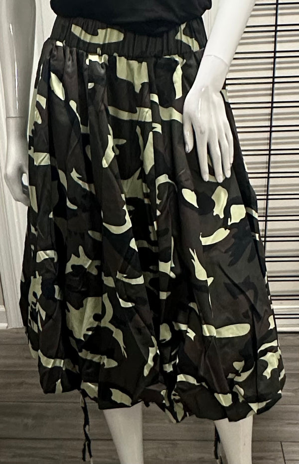 Parachute draw string Skirt