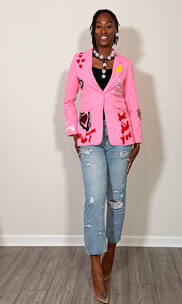 Love Patch Blazer