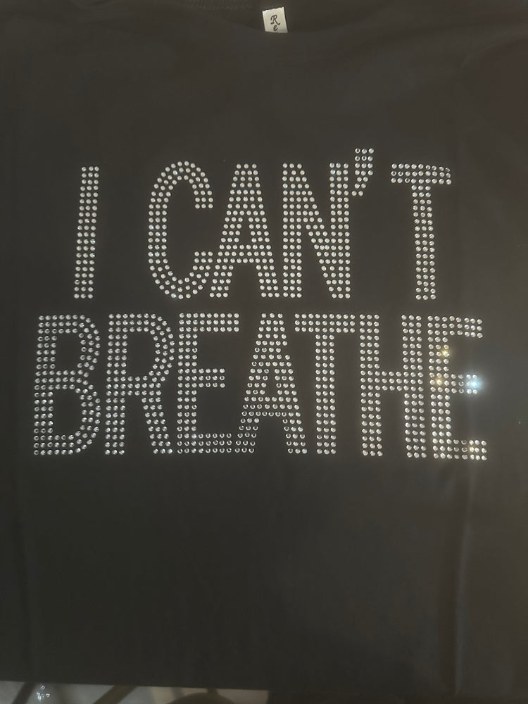 Bling I Can't Breath T-Shirt