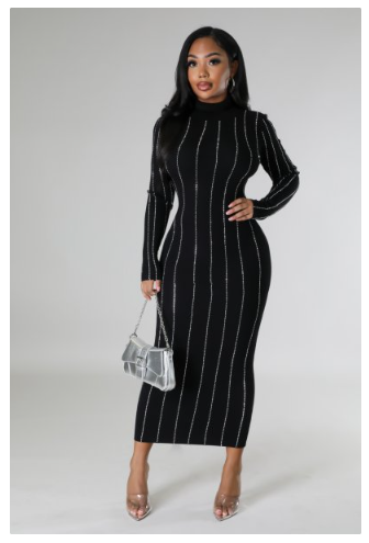 Rhinestone Dress