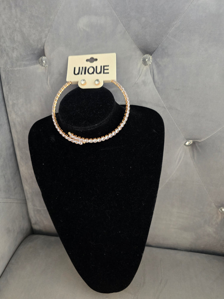 Rhinestone Choker Set