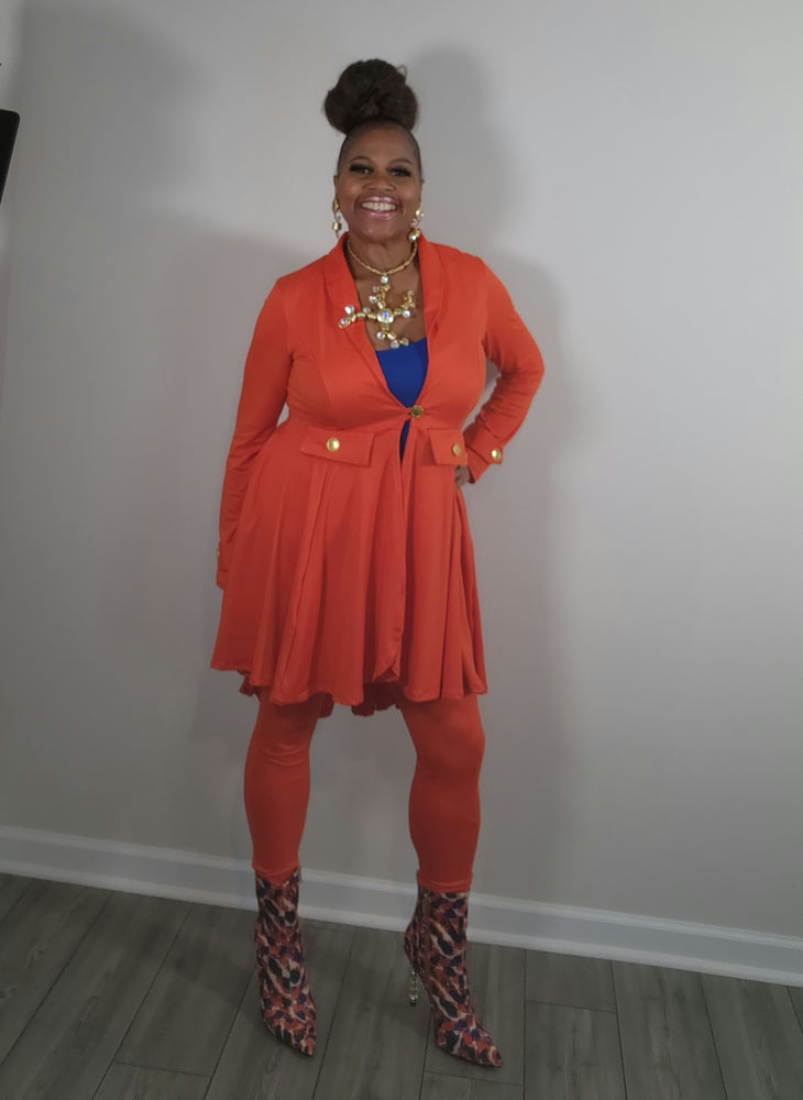 Orange 2 PC Set