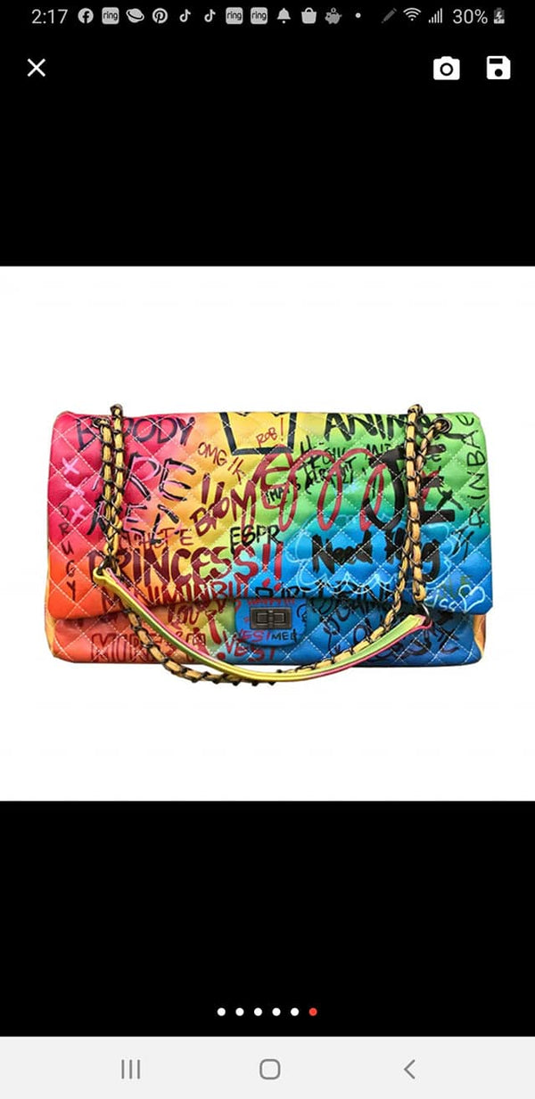 Graffiti Purse