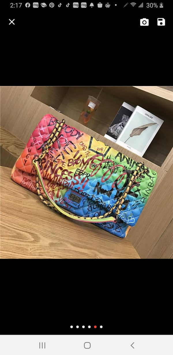 Graffiti Purse