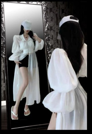 White Overshadow Top