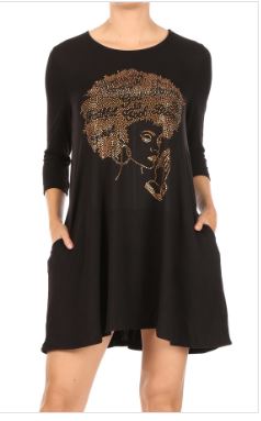 Bling God Is My Strength Tunic