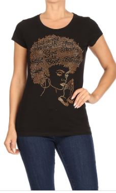Bling God Is My Strength T-Shirt
