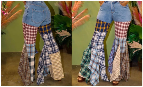 Patchwork Bell Bottoms