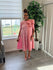 Half Sequin Bow Dress