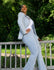 Bling Striped Denim Suit