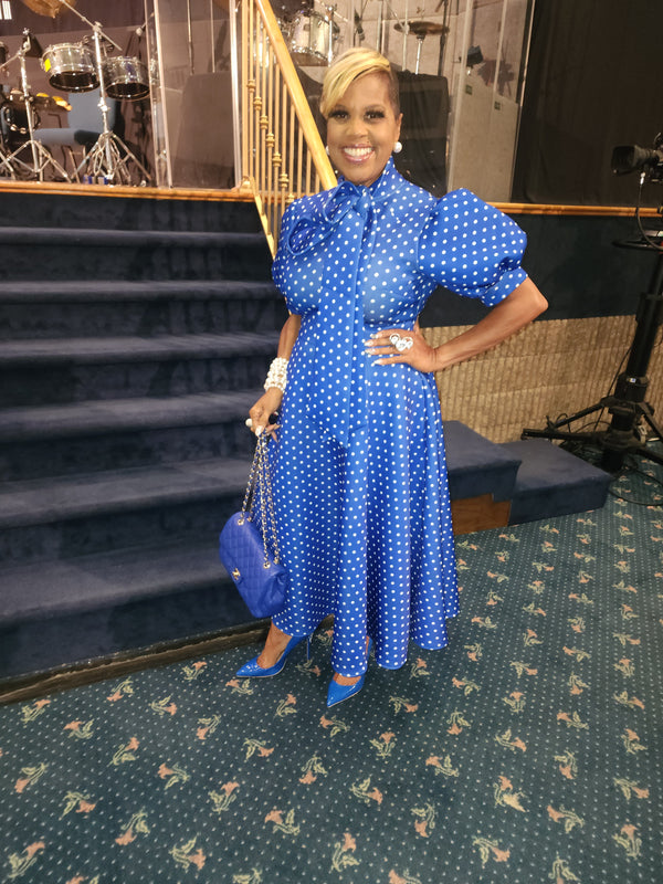 Polka Dot Bow Dress