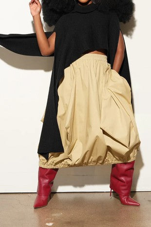 Ruffled Skirt