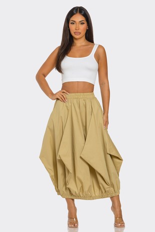 Ruffled Skirt