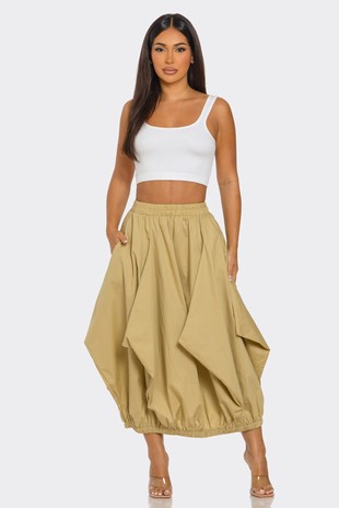 Ruffled Skirt