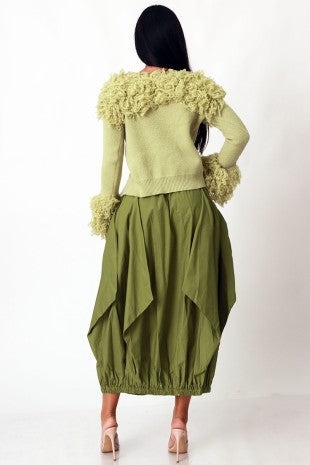 Ruffled Skirt