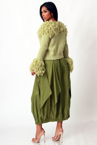 Ruffled Skirt