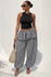 Plaid Peplum pants