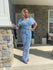 Short Sleeve Denim Jean Set