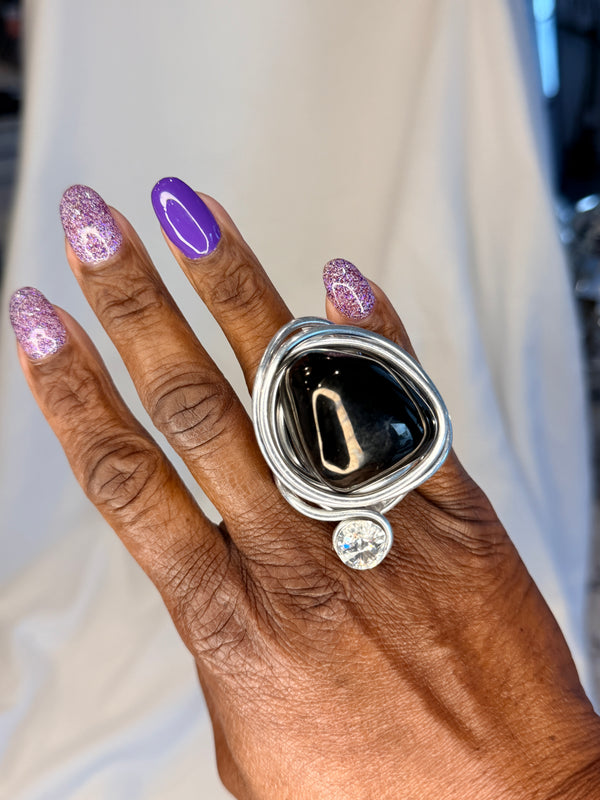 Quaint and Cute Jeff Lieb Statement Rings