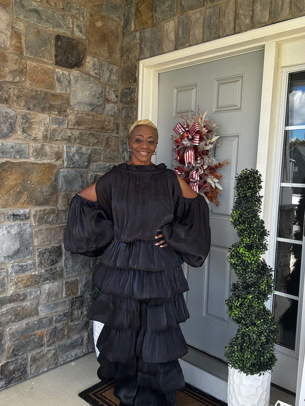 Ruffled Bell Pants