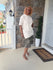 Tan and Bling tunic top