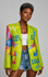 Rebel Chaos Graphic Blazer