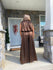 Toga inspired 2 piece shimmer set