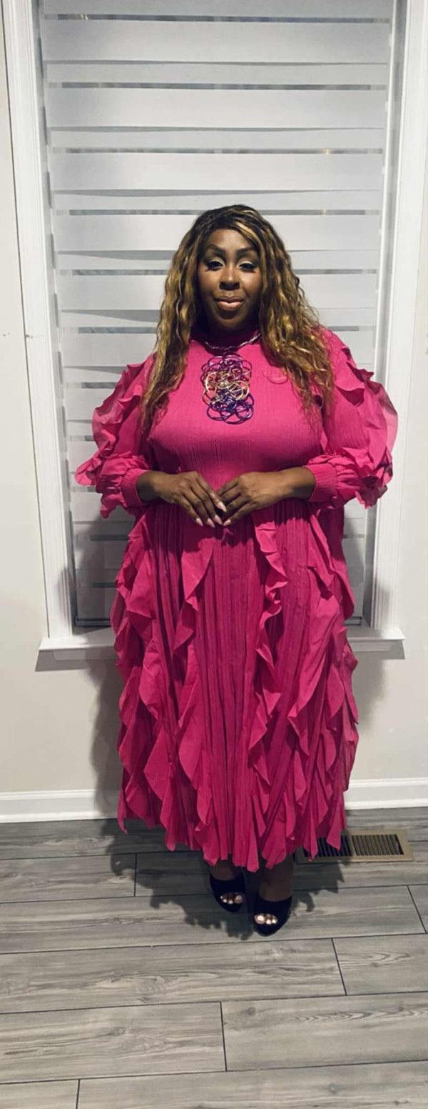 Ruffled dress