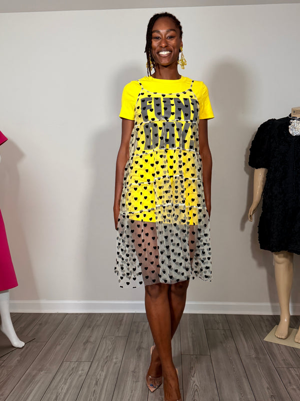 Fun Day polka dot Dress
