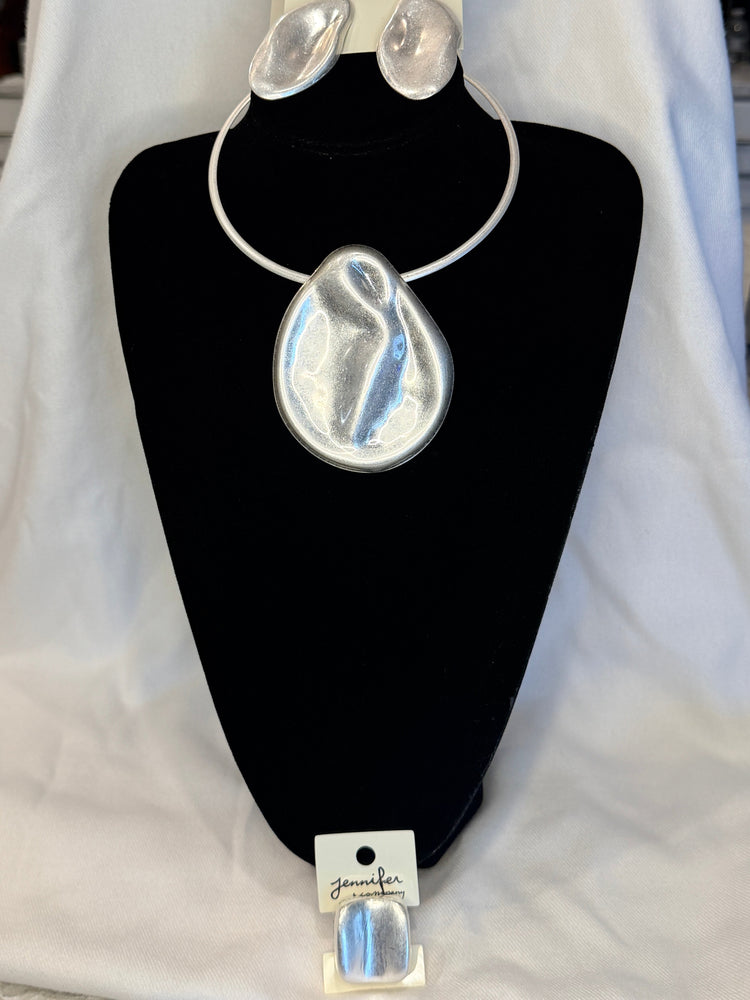 Silver Shadow Jewelry set