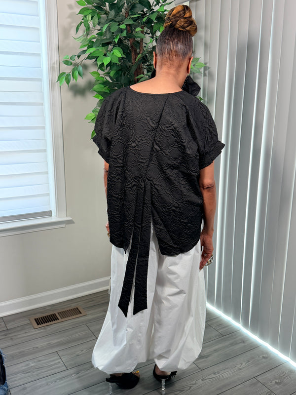Oversized loose fitting top