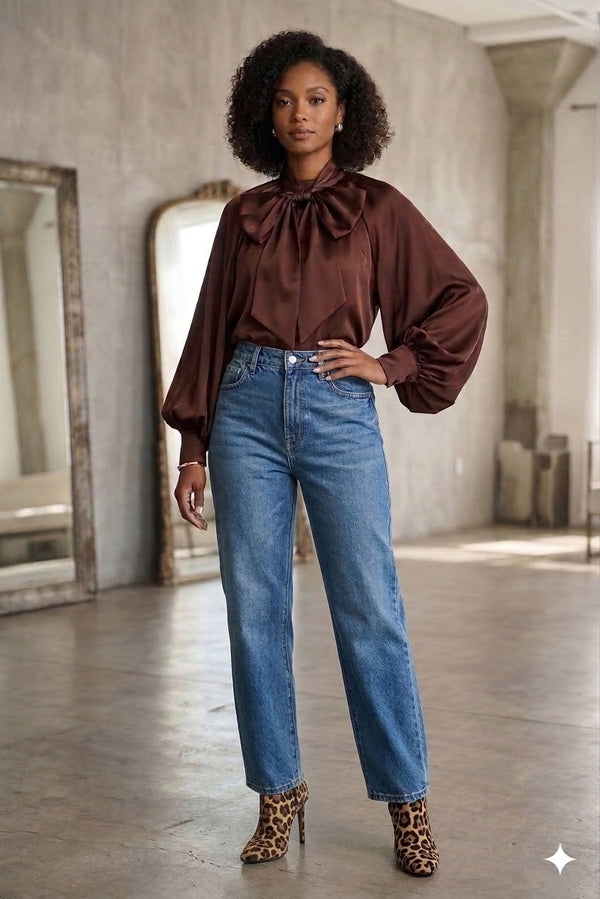 For the Love of Chocolate Bow Top