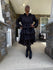 Bubble Bell Dress-Belted
