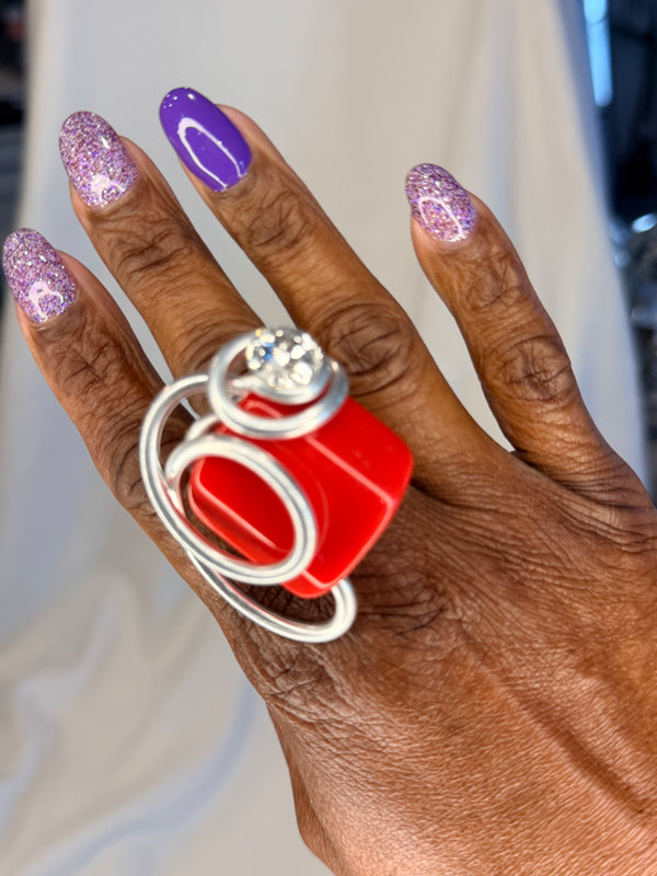 Quaint and Cute Jeff Lieb Statement Rings