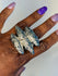 Hammered Stages Ring