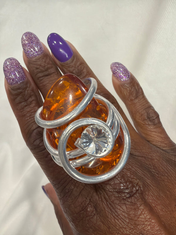 Quaint and Cute Jeff Lieb Statement Rings