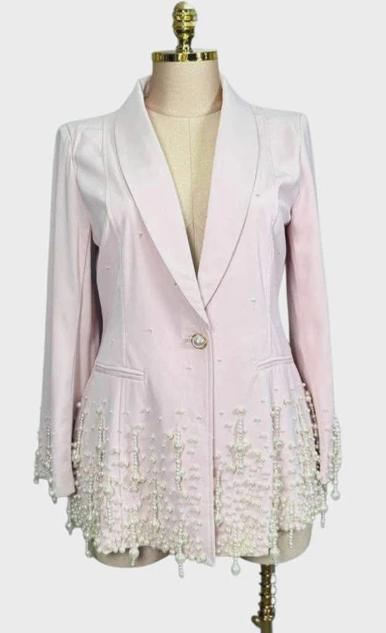 Pearl Raindrop Blazer
