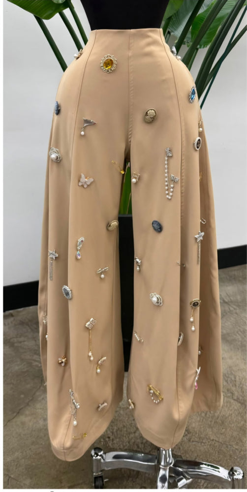 Bespoke Bejeweled Trousers