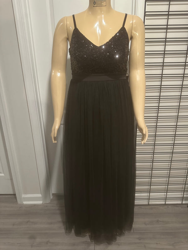 Sequin Mesh Dress